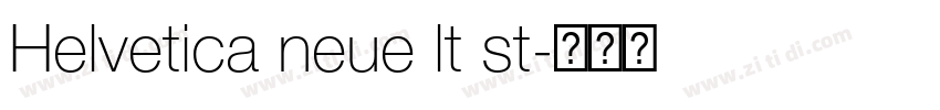 Helvetica neue lt st字体转换 Helvetica neue lt st字体转换